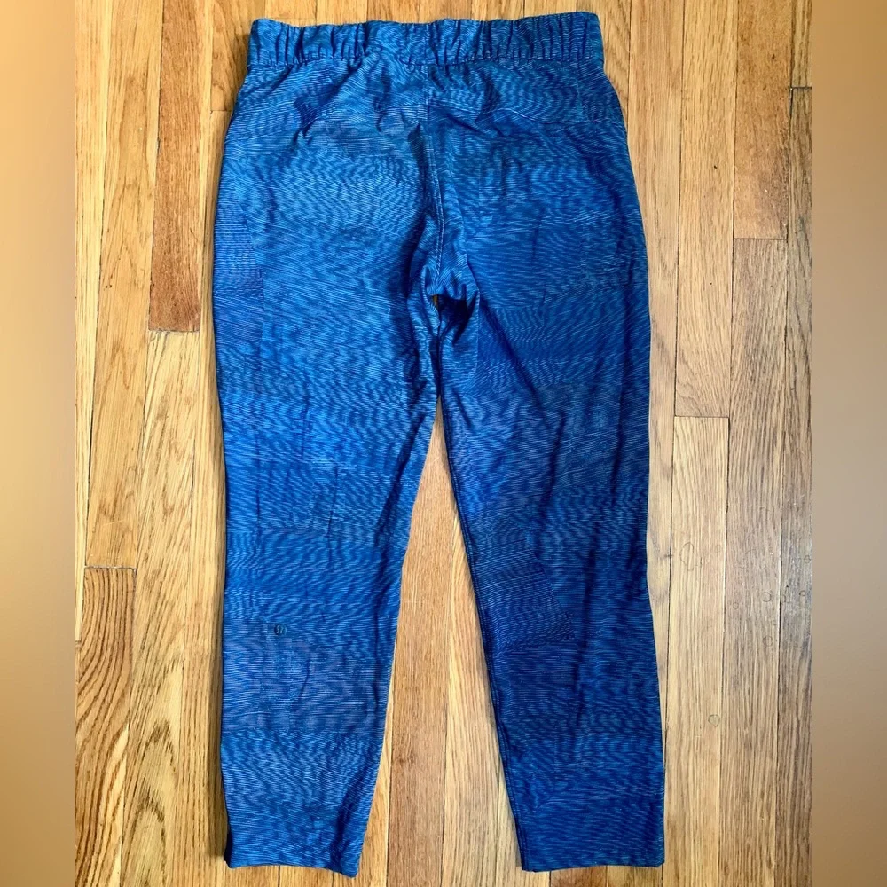 Lululemon On the Fly Pants Battleship Multi Size 8 - Picture 3 of 6